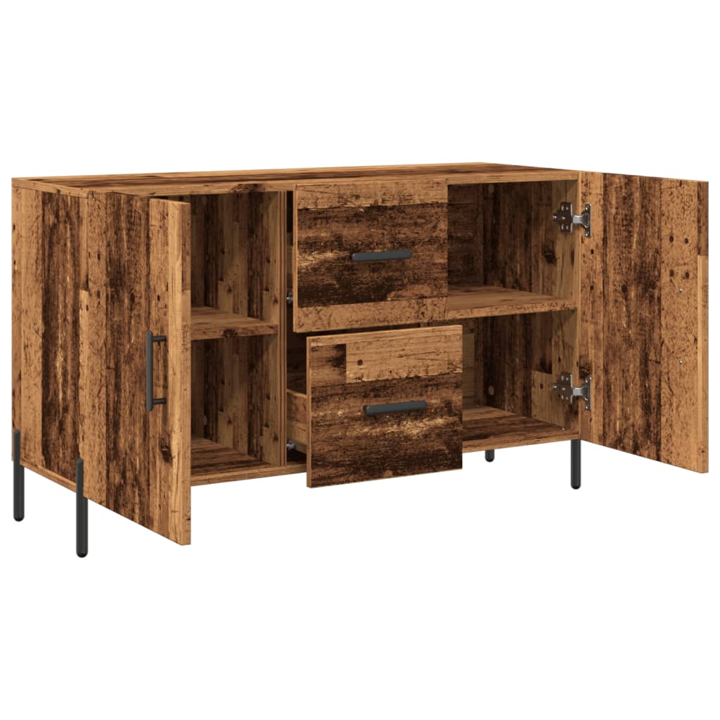 Sideboard Old Wood 100x36x60 cm Engineered Wood