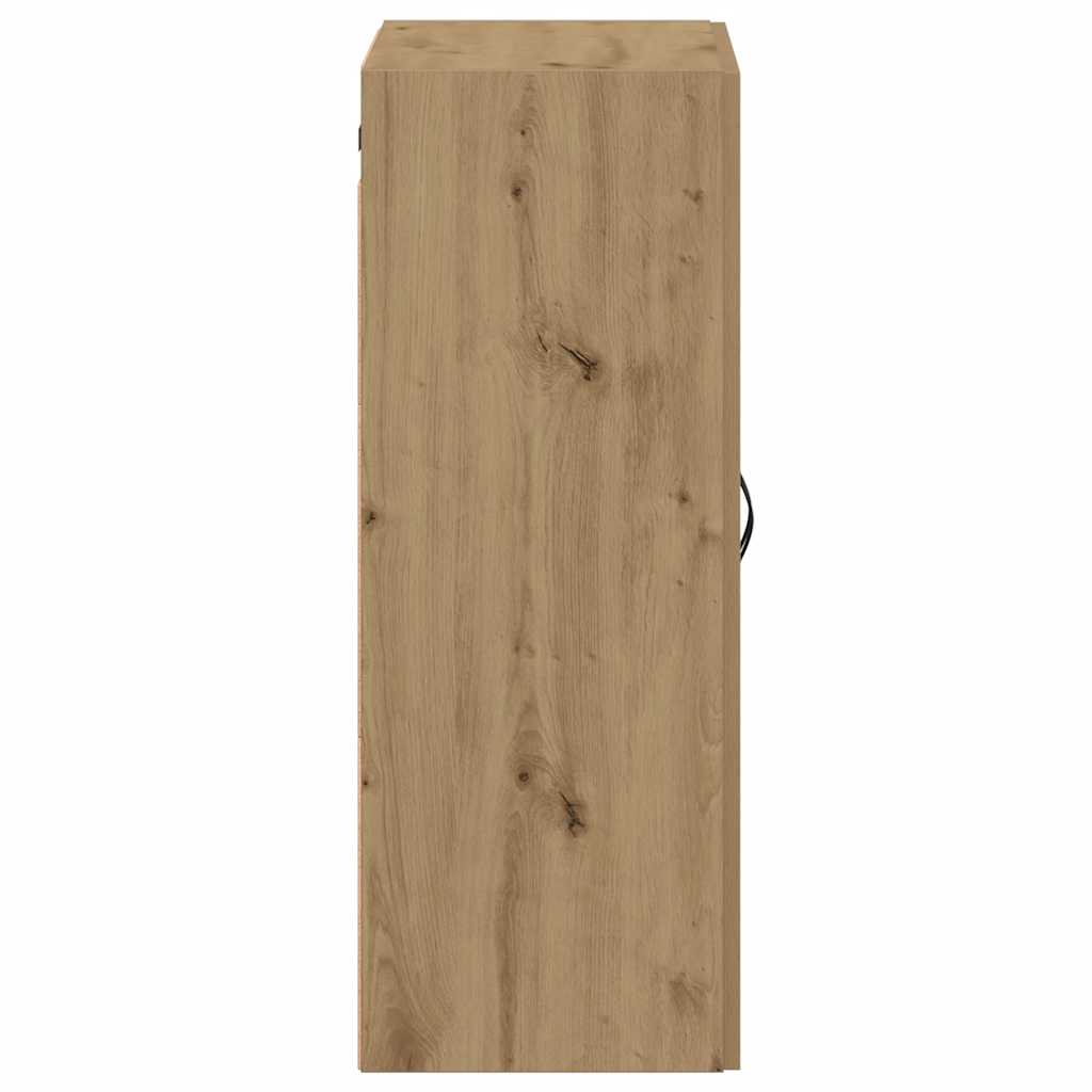 Wall Mounted Cabinet Artisan Oak 69.5x34x90 cm Engineered Wood