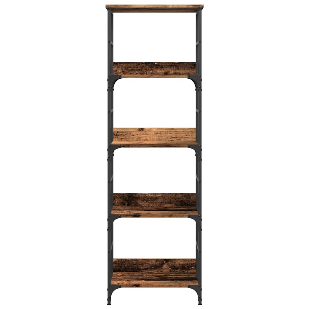 Book Cabinet Old Wood 50x33x153 cm Engineered Wood