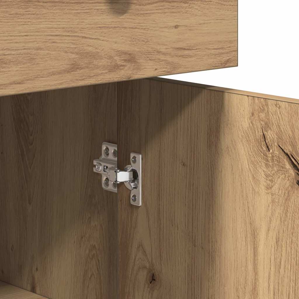 Sideboard Artisan Oak 70x30x80 cm Engineered Wood