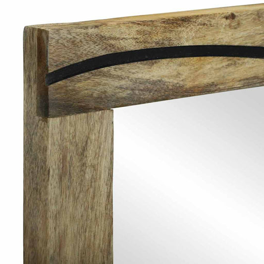 Bathroom Mirror With Mirror Brown 50 X 2.5 X 70 Cm