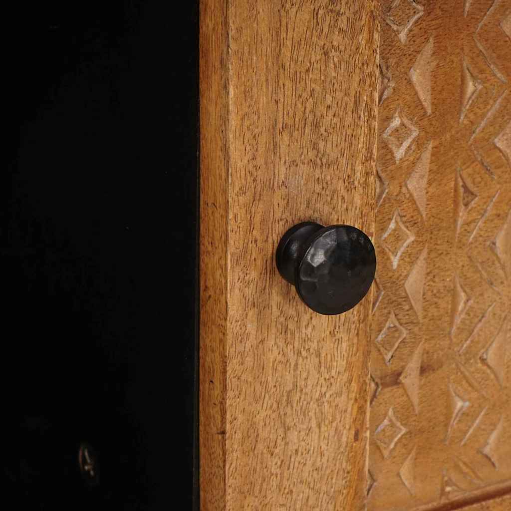 Coffee Table Light brown 80 x 50 x 40 cm Solid mango wood