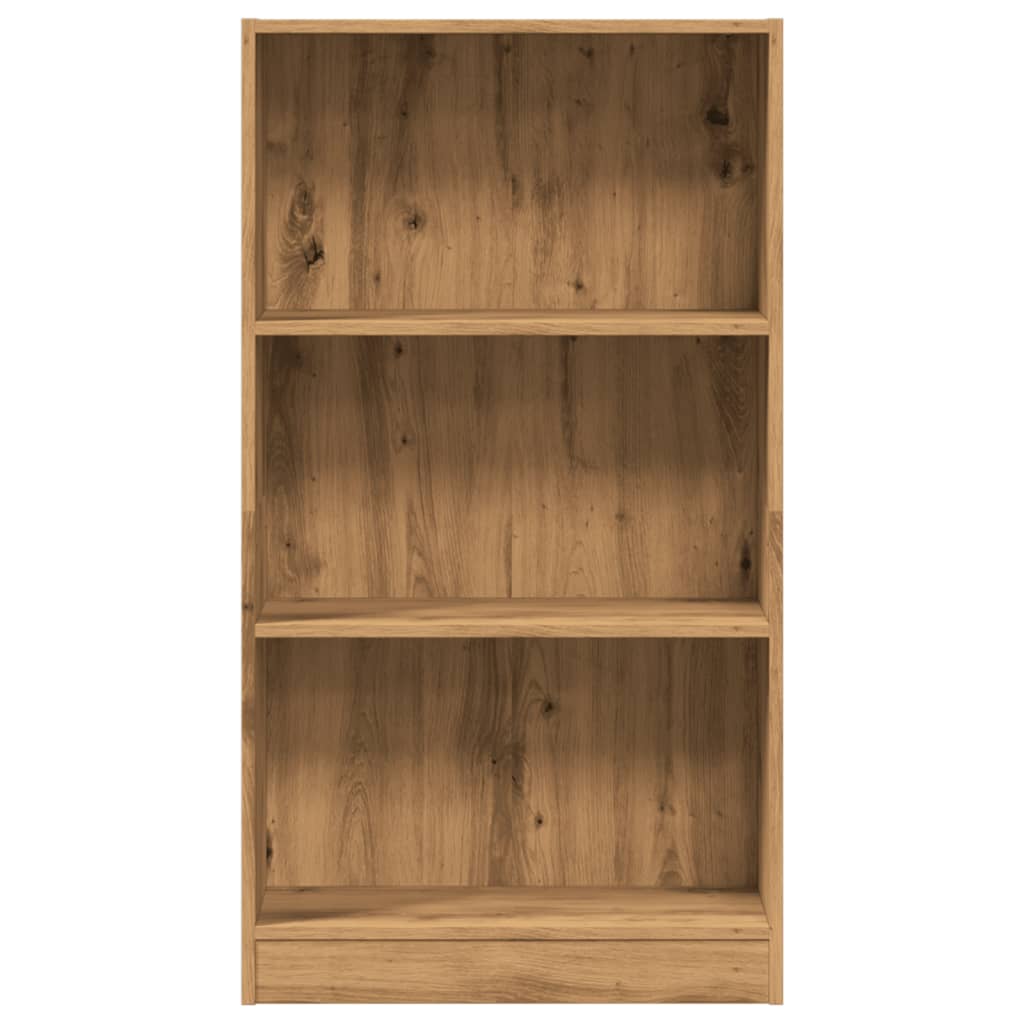Bookcase Artisian Oak 60x24x109 cm Engineered Wood