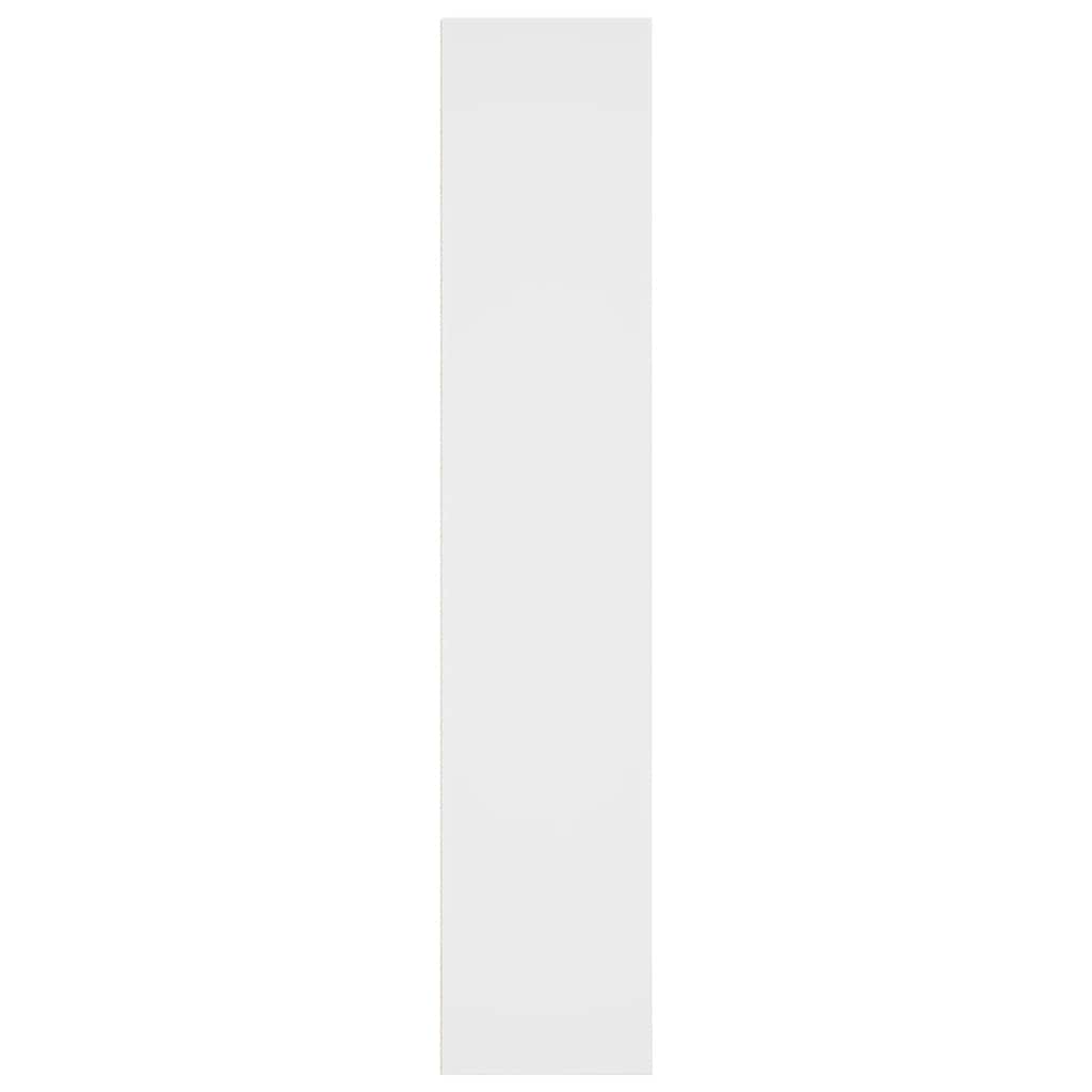 Bookcase White 40x30x152 cm Engineered Wood