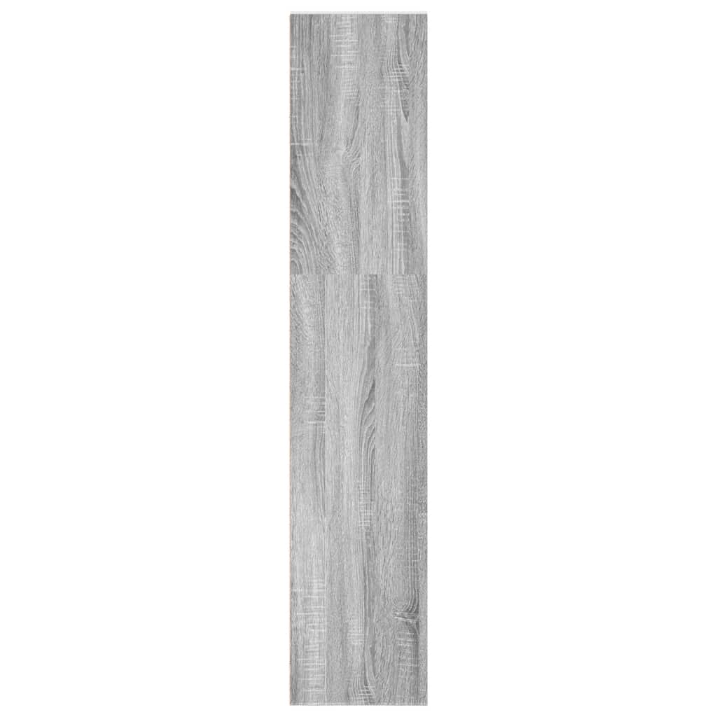 Bookcase Grey Sonoma 40x30x152 cm Engineered Wood