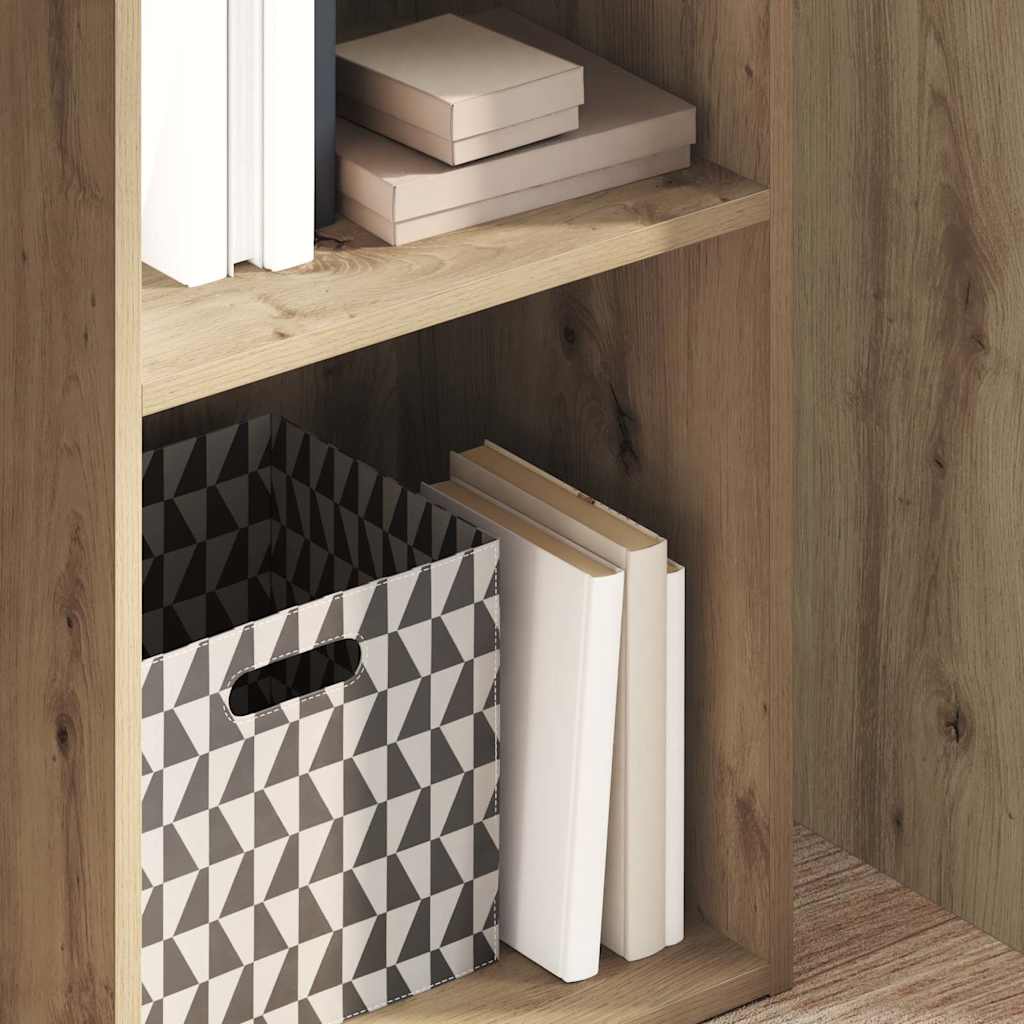 Bookcase Artisian Oak 40x30x152 cm Engineered Wood