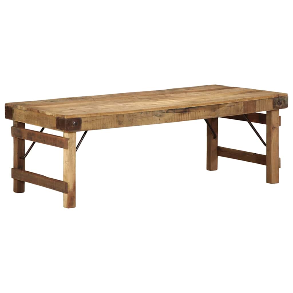 Coffee Table Brown 110 x 55 x 40 cm Solid reclaimed wood