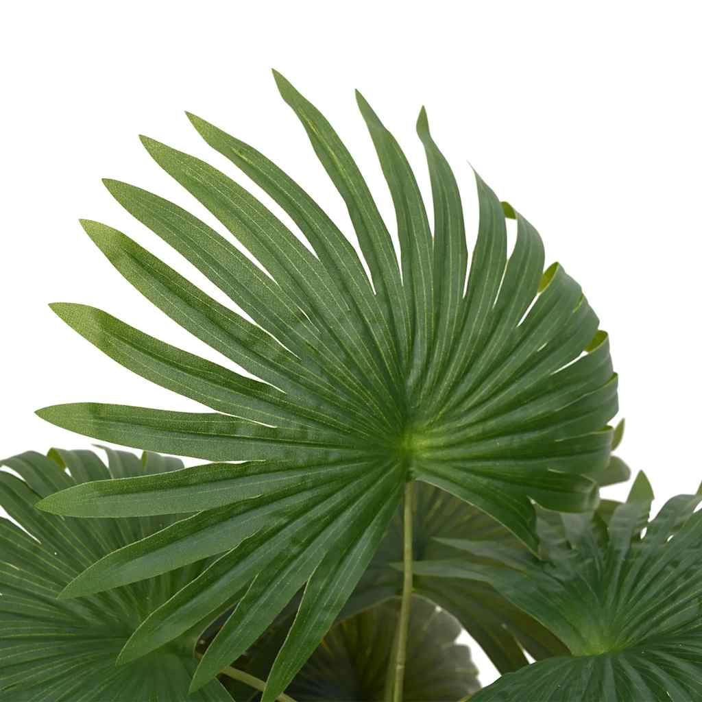Artificial Palm Plant 9 Leaves 65 cm Green
