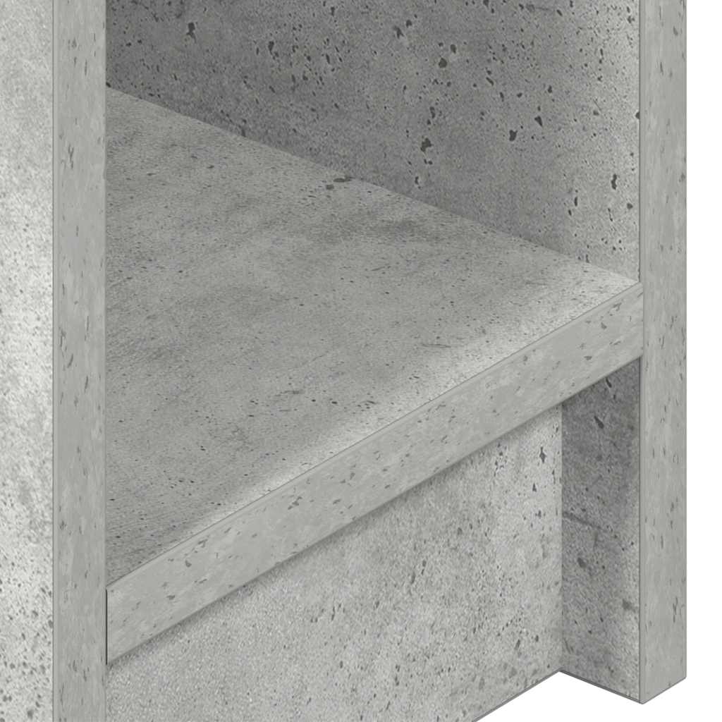 Bedside Cabinets with Drawer 2 pcs Concrete Grey 20x36x60 cm