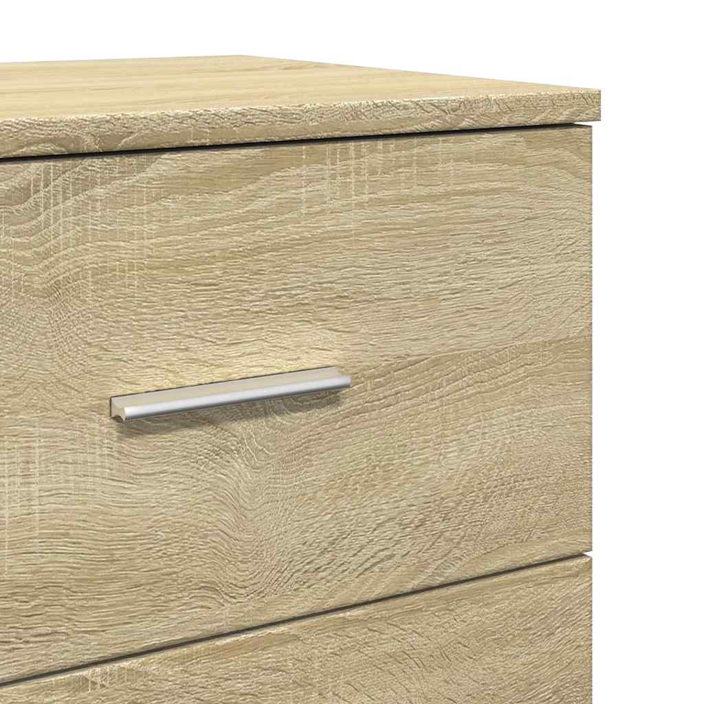Bedside Cabinets 2 pcs with 2 Drawers Sonoma Oak 40x36x50 cm