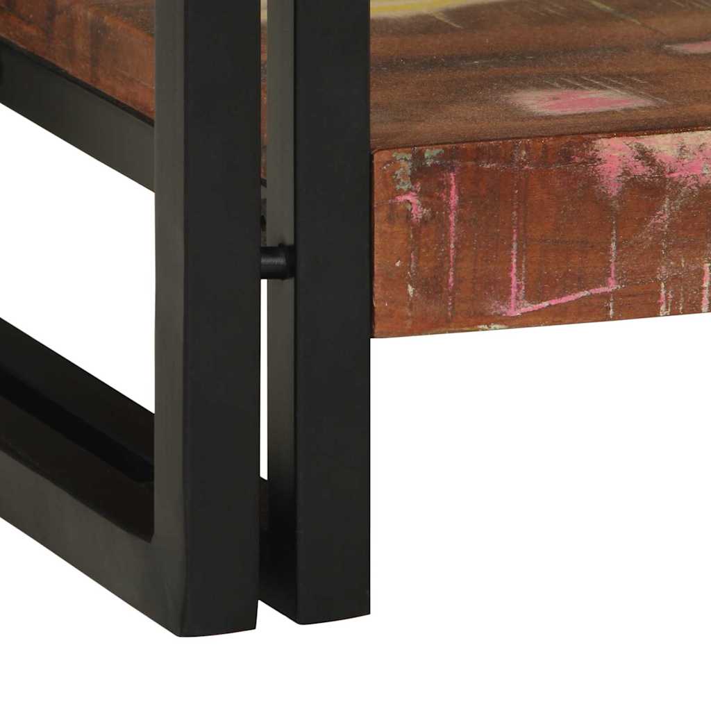 Console Table Multicolour 120 x 33 x 75 cm Solid reclaimed wood