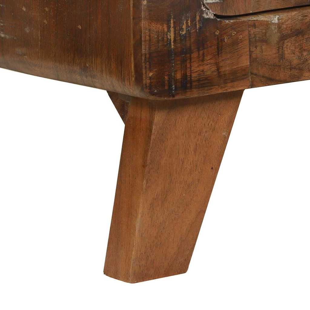 Coffee Table Multicolour 80 x 54 x 45 cm Solid reclaimed wood