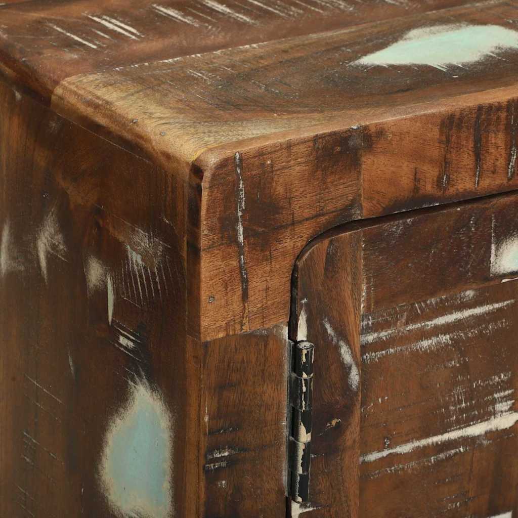 Coffee Table Multicolour 80 x 54 x 45 cm Solid reclaimed wood