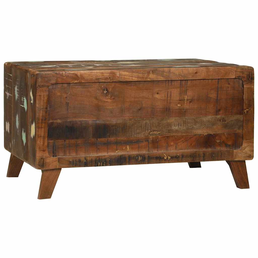 Coffee Table Multicolour 80 x 54 x 45 cm Solid reclaimed wood