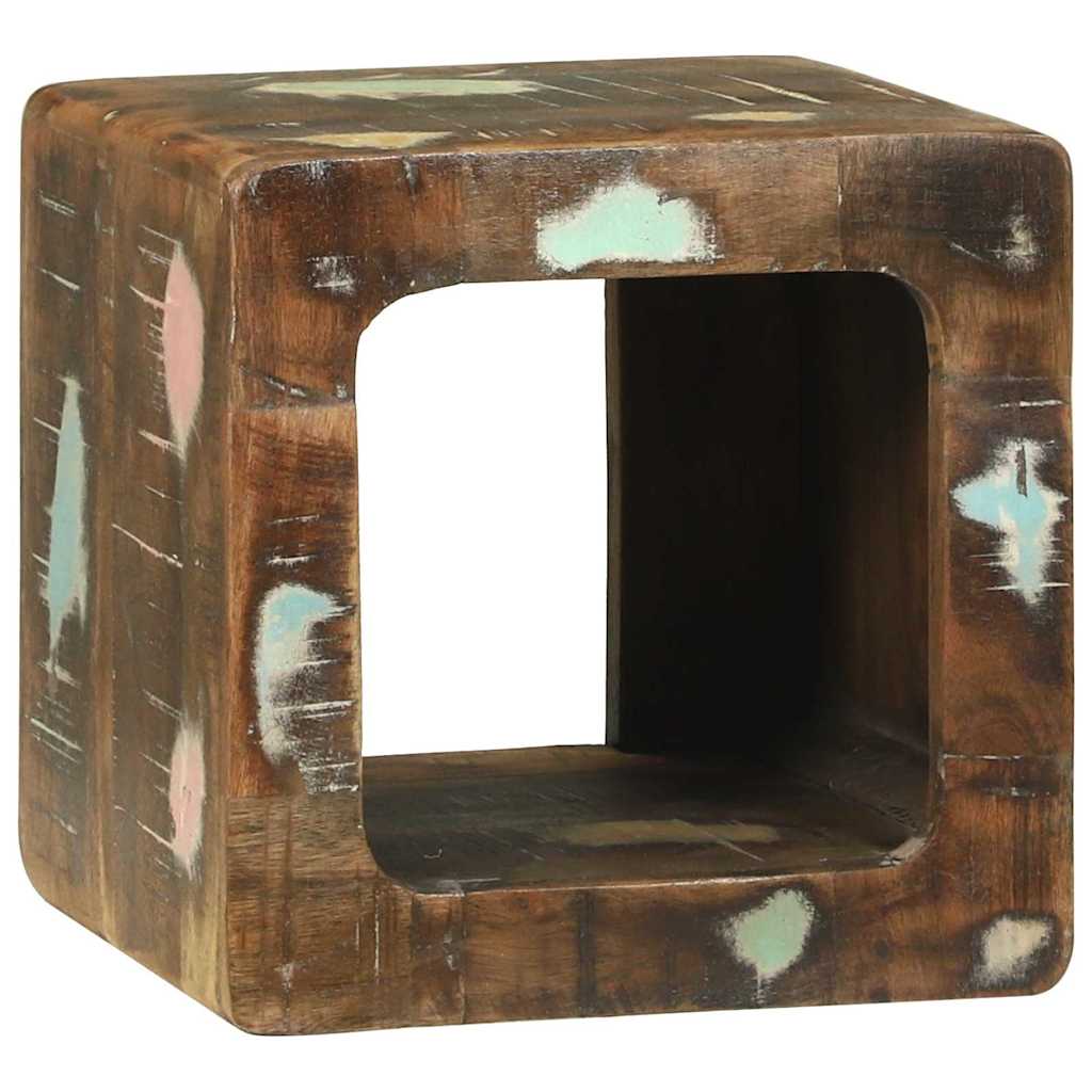 TV Unit 2 pcs Multicolour 36 x 30 x 36 cm Solid reclaimed wood