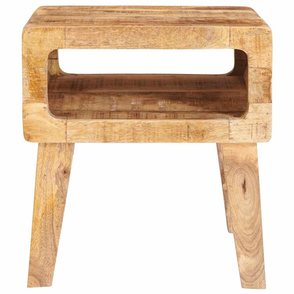 End Tables with Shelf 40 x 32 x 46 cm Solid mango wood