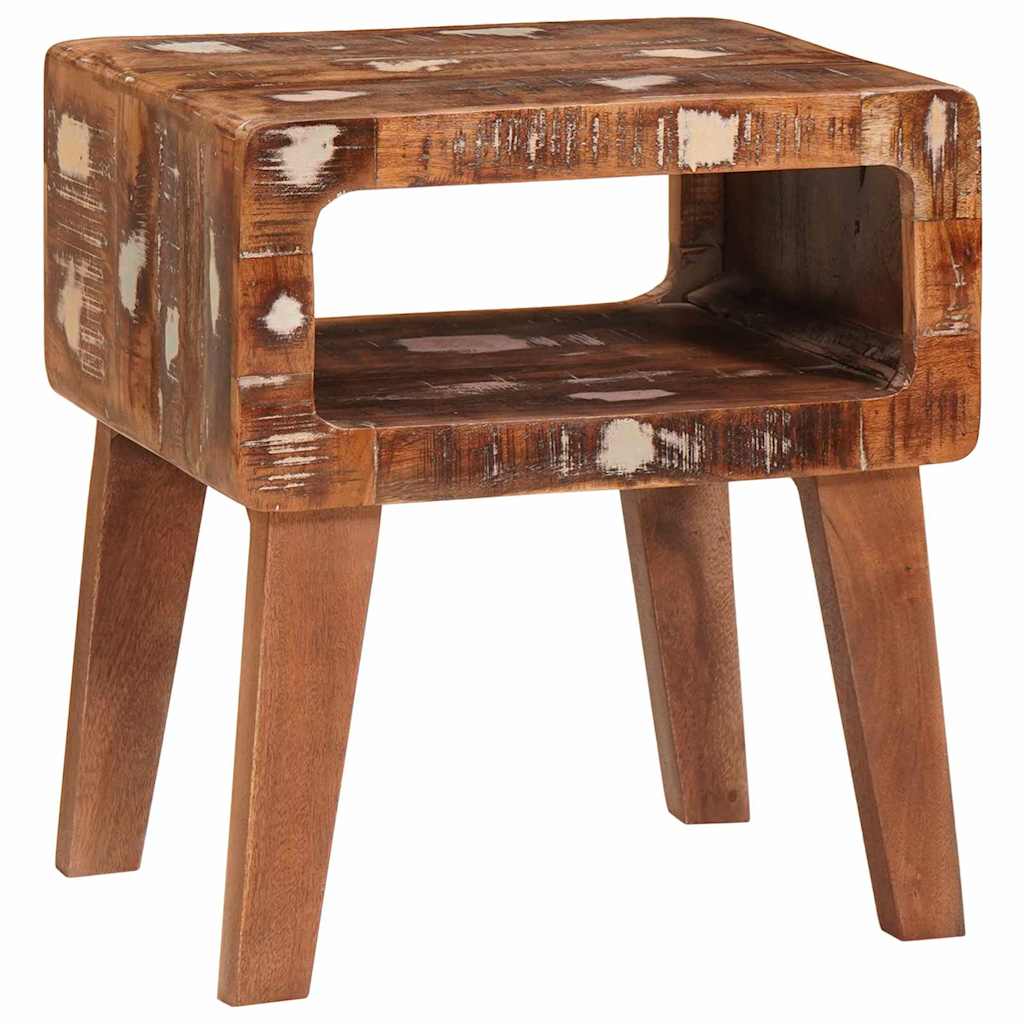 End Tables Multicolour 40 x 32 x 46 cm Solid reclaimed wood