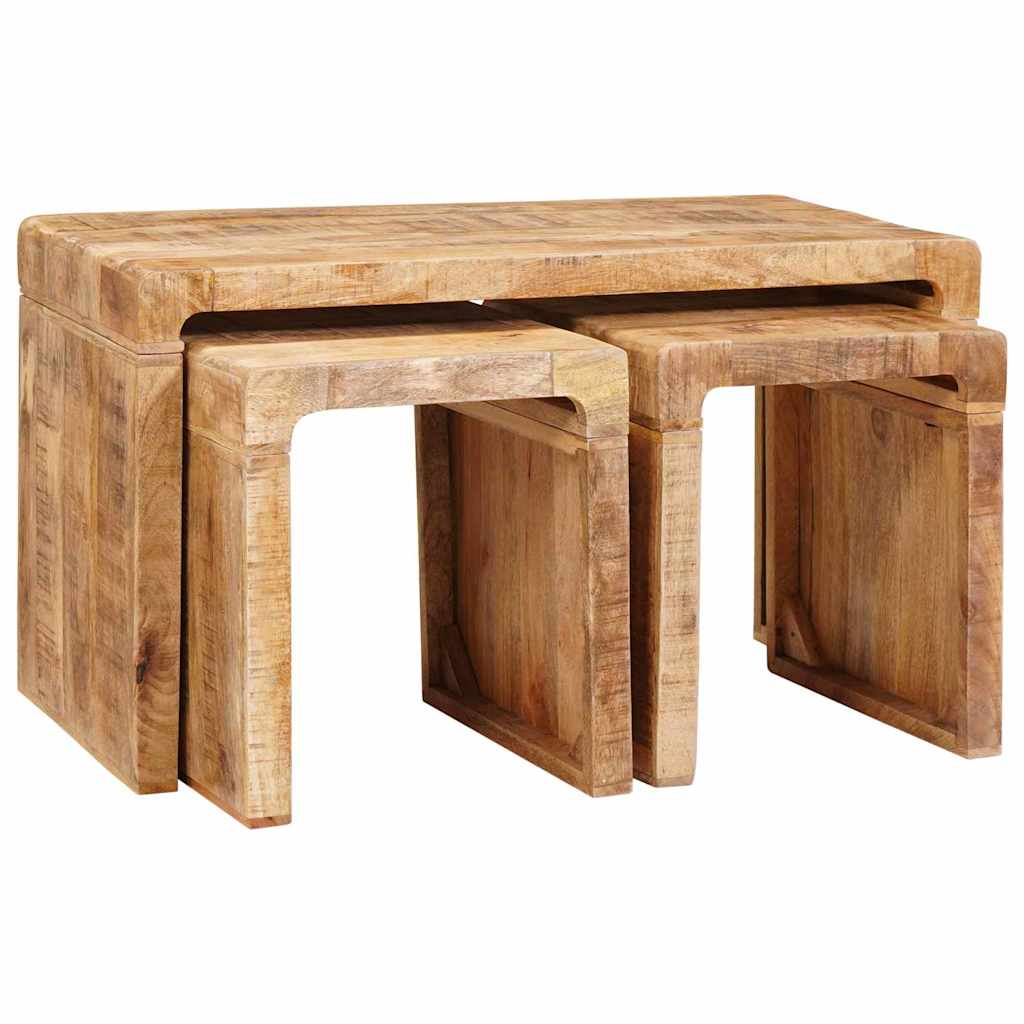 Nesting Tables Solid mango wood