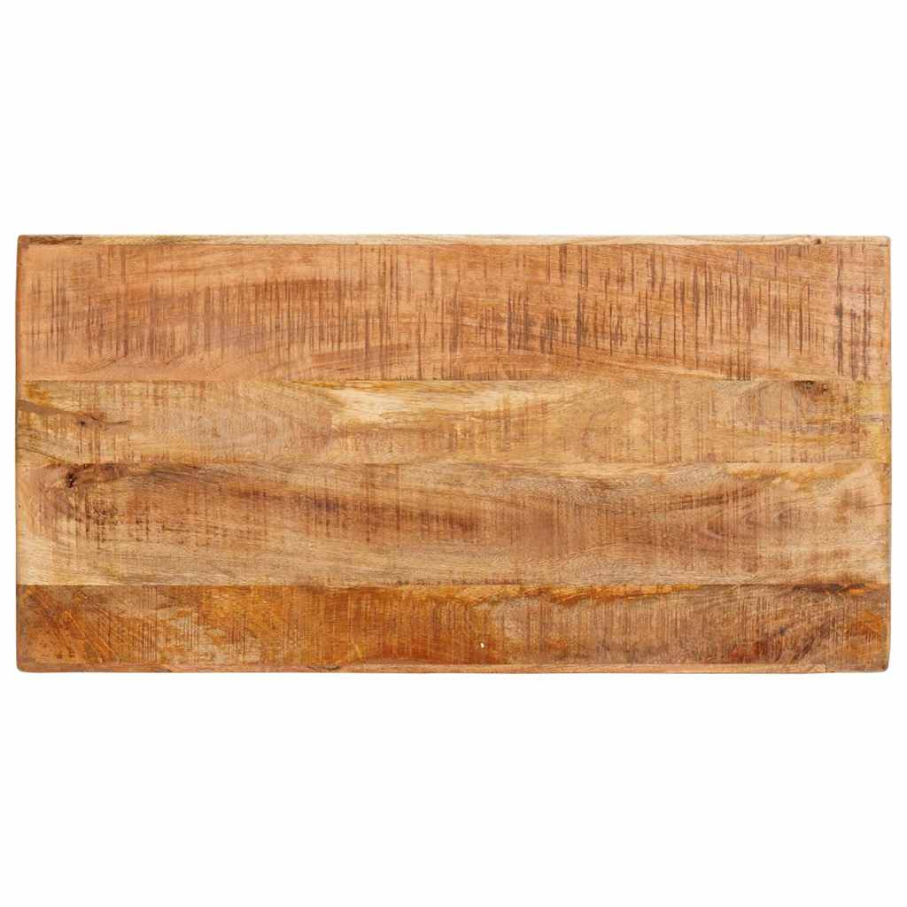 Dressing Table Brown 90 X 76 X 45 Cm Solid Mango Wood