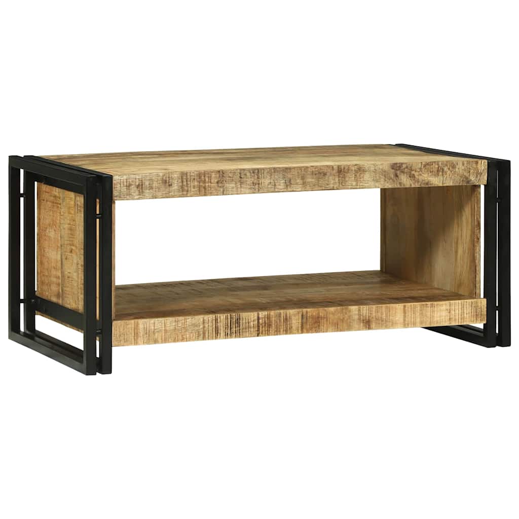 Coffee Table Brown 90 x 50 x 38 cm Solid rough mango wood