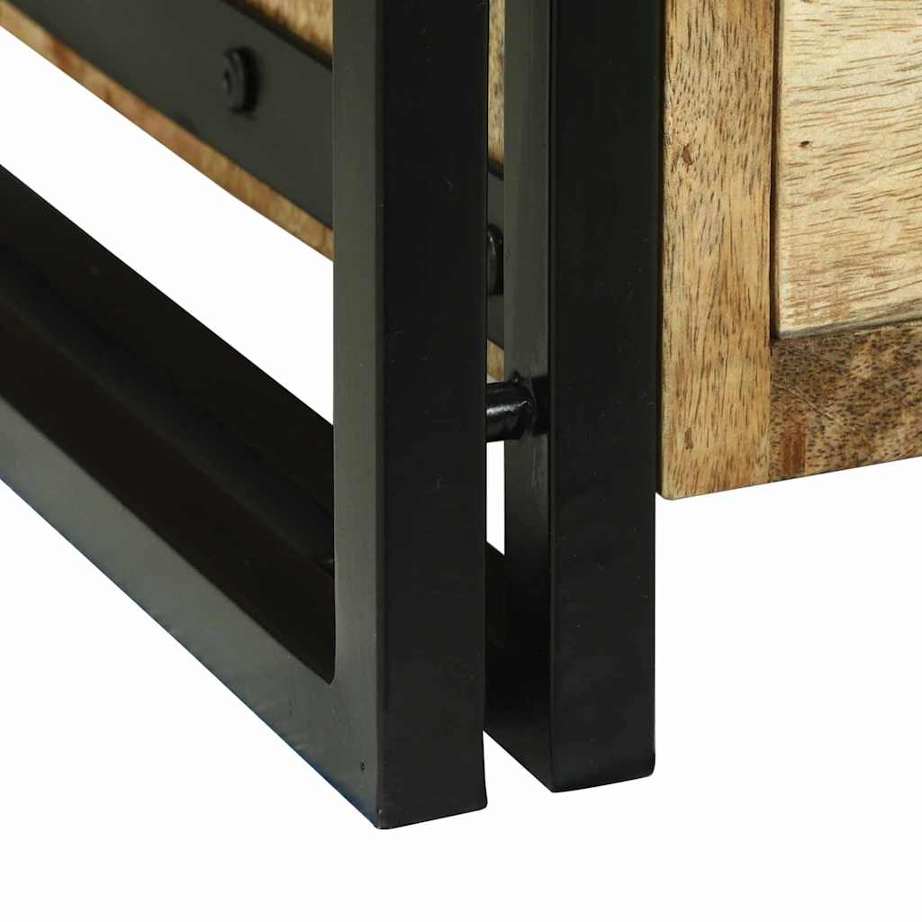 Coffee Table Brown 90 x 50 x 38 cm Solid rough mango wood