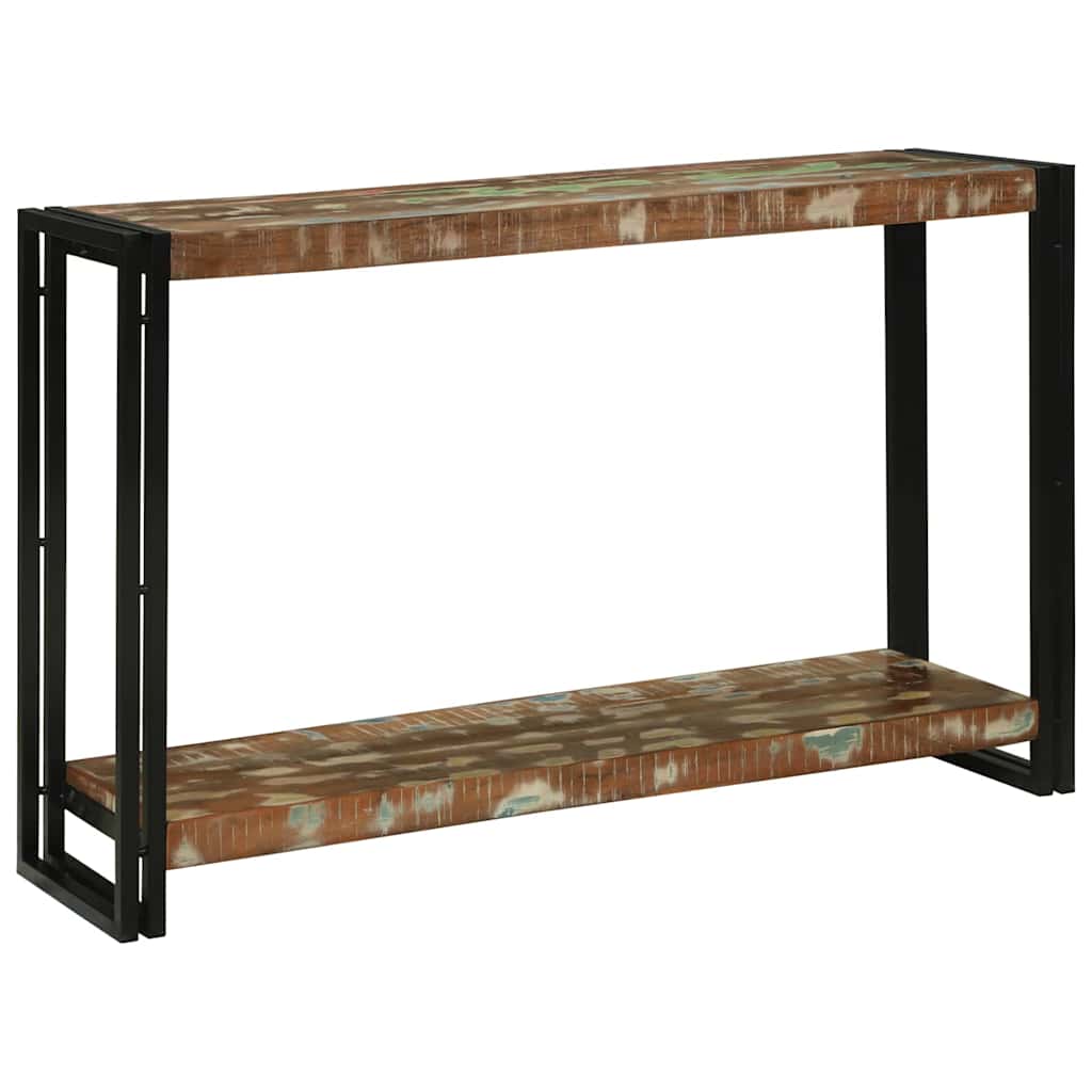 Console Table Multicolour 120 x 33 x 75 cm Solid reclaimed wood