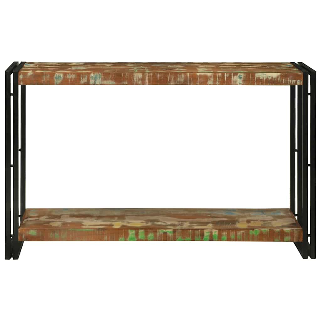 Console Table Multicolour 120 x 33 x 75 cm Solid reclaimed wood