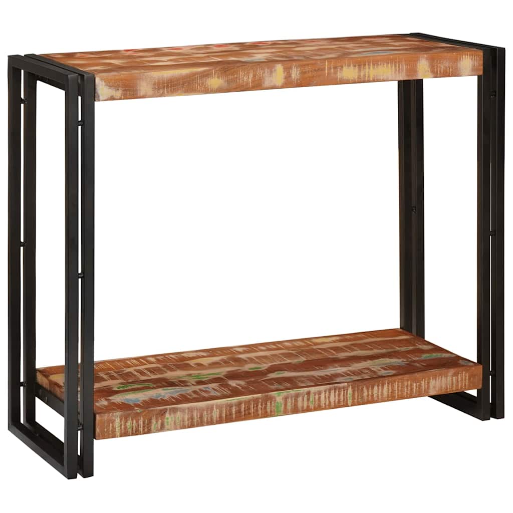 Console Table Multicolour 90 x 33 x 75 cm Solid reclaimed wood