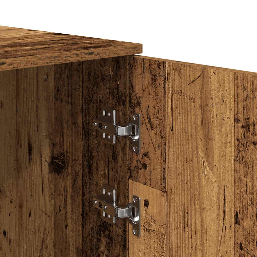 Storage Cabinet Old Wood 40x45x103.5 cm Engineered Wood