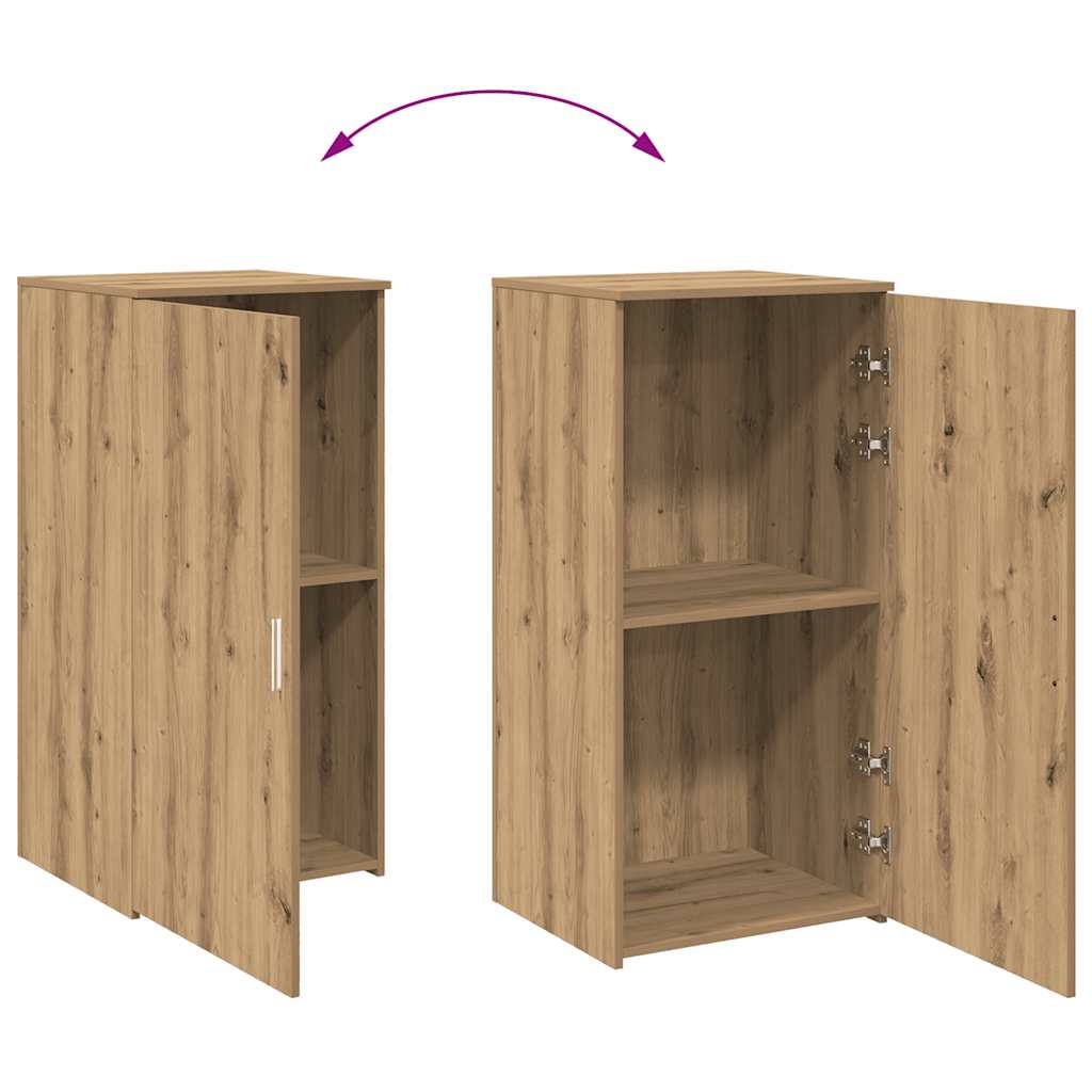 Storage Cabinet Artisan Oak 50x45x103.5 cm Engineered Wood