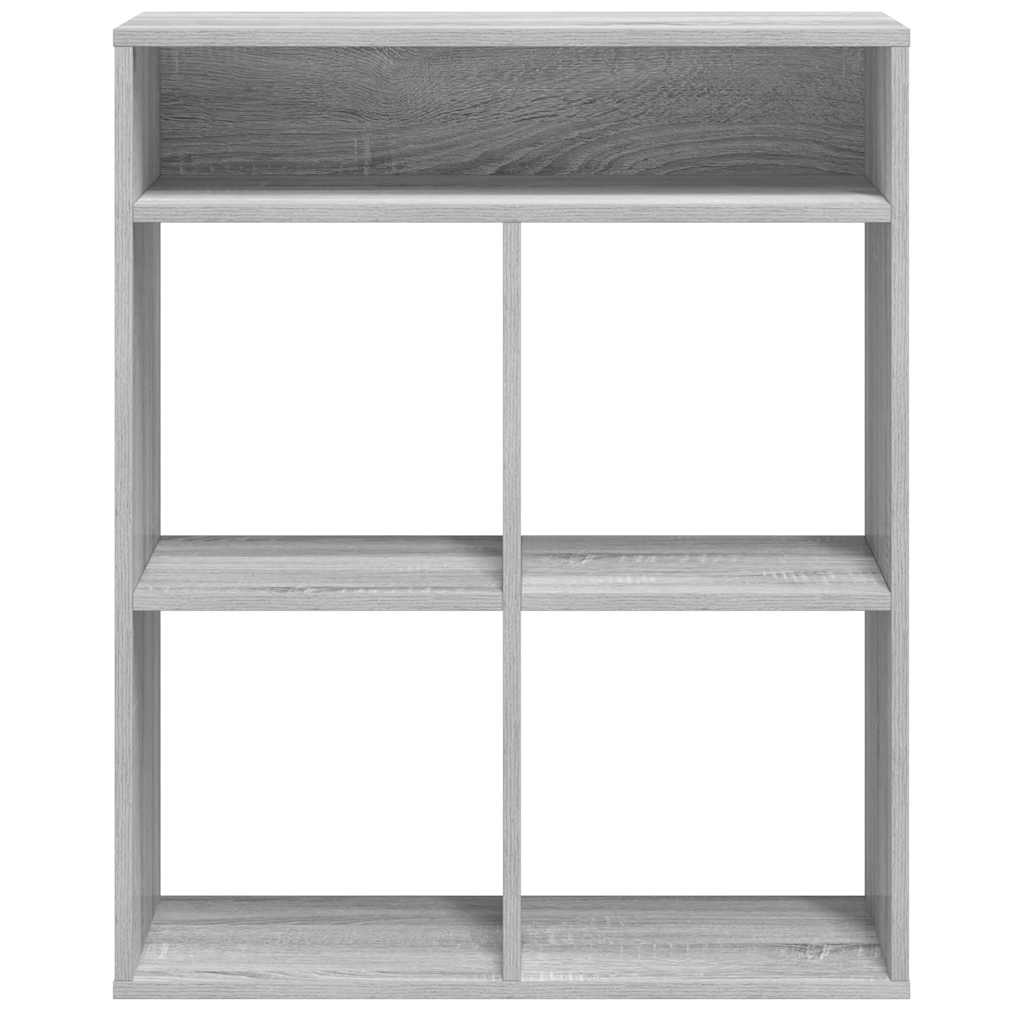 Book Cabinet Grey Sonoma 66x31x80 cm Engineered Wood