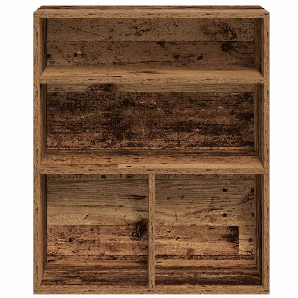 Book Cabinet Old Wood 60x30x71.5 cm Engineered Wood