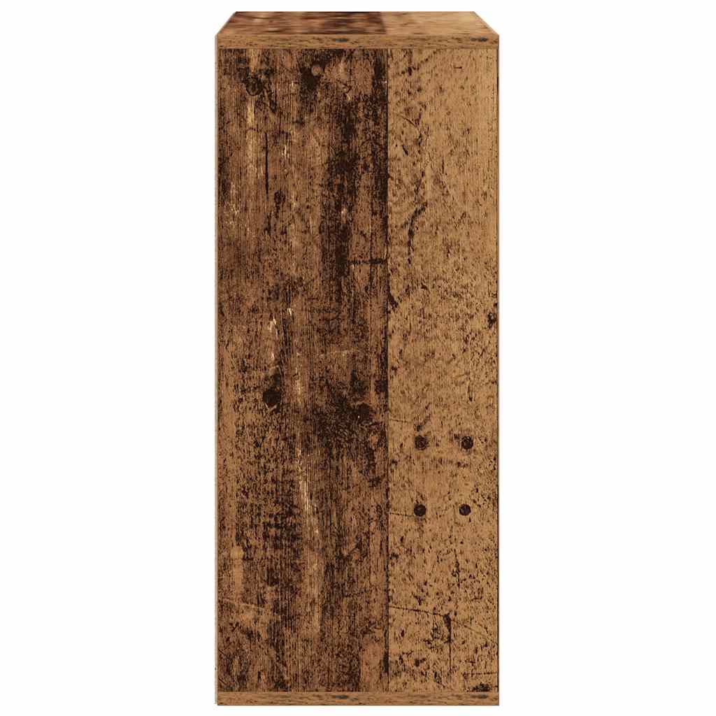 Book Cabinet Old Wood 60x30x71.5 cm Engineered Wood