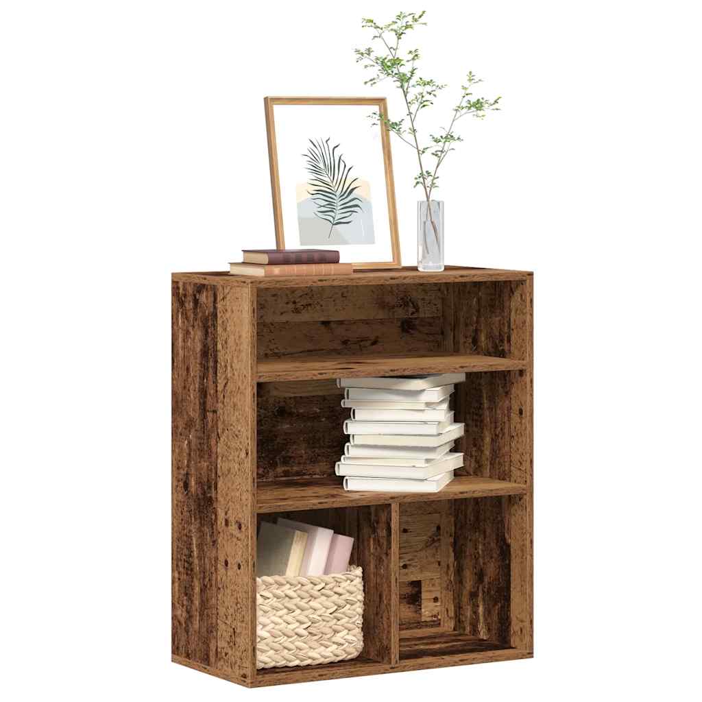 Book Cabinet Old Wood 60x30x71.5 cm Engineered Wood