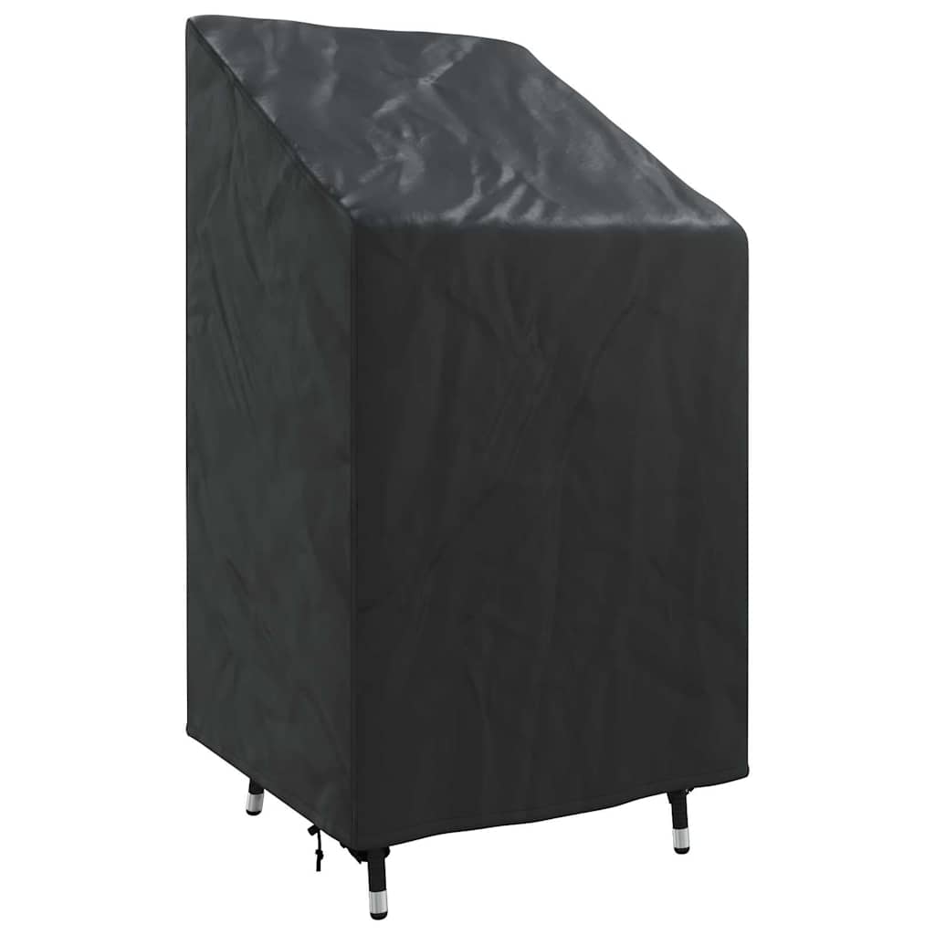 Garden Chair Cover Black 70 x 70 x 85 / 125 cm 600D fabric