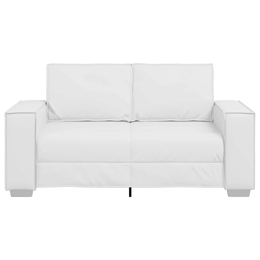 Sofa Chair White 160 x 78 x 84 cm Artificial Leather