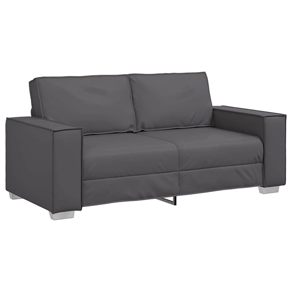 Sofa Chair Grey 180 x 78 x 84 cm Artificial Leather