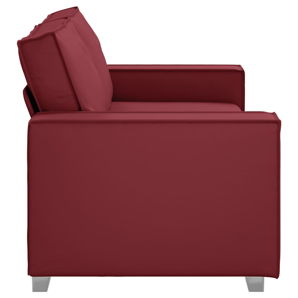 Sofa Chair Wine Red 180 x 78 x 84 cm Artificial Leather