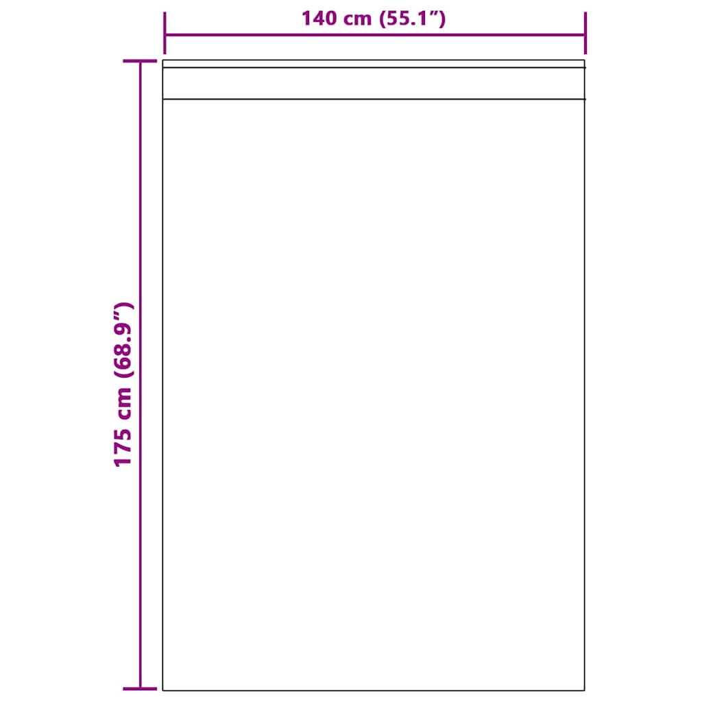 Voile Curtain with Curtains 2 pcs Cream 140x175cm Polyester