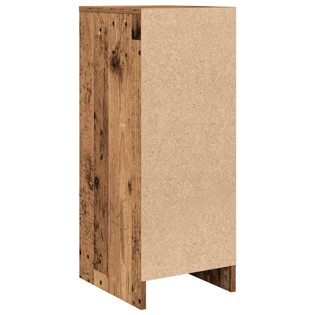 Sideboard Old Wood 29.5x34x76 cm Engineered Wood