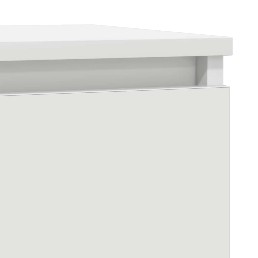Sideboard White 57x34x76 cm Engineered Wood