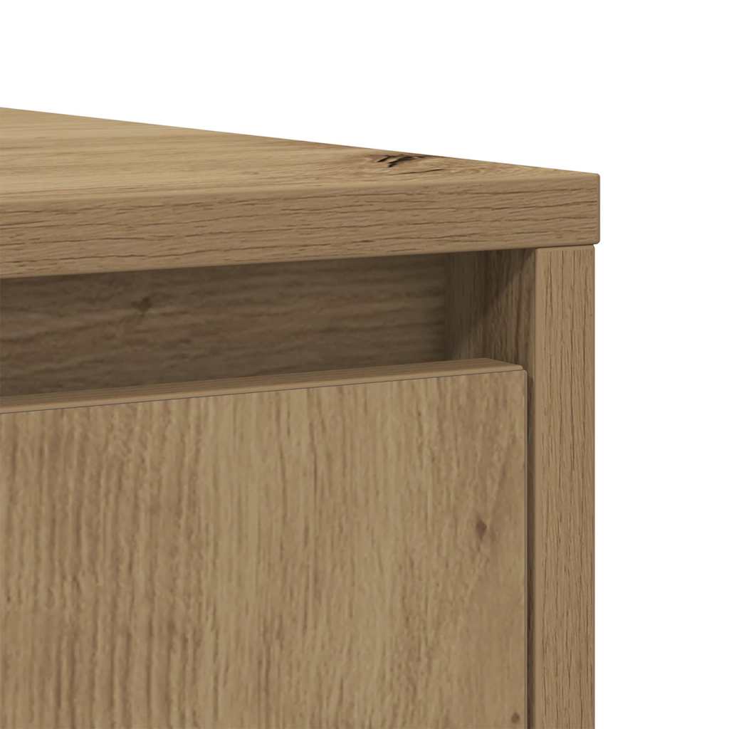 Sideboard Artisan Oak 85x34x76 cm Engineered Wood
