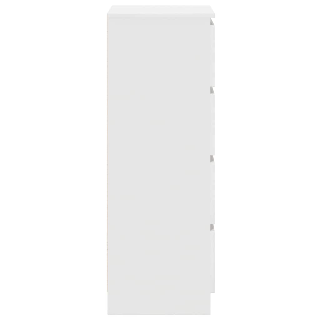 Sideboard White 37.5x35x99 cm Engineered Wood