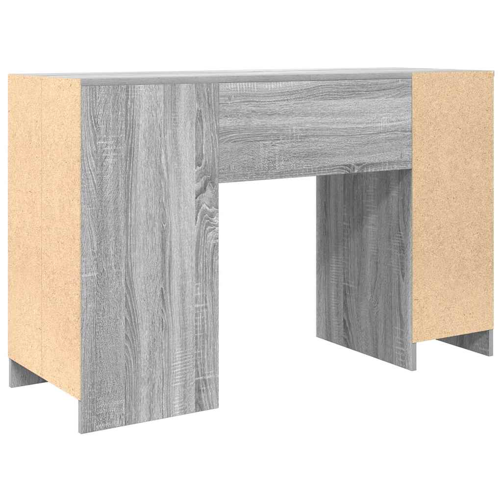 Desk Grey Sonoma 120x42x76 cm Engineered Wood
