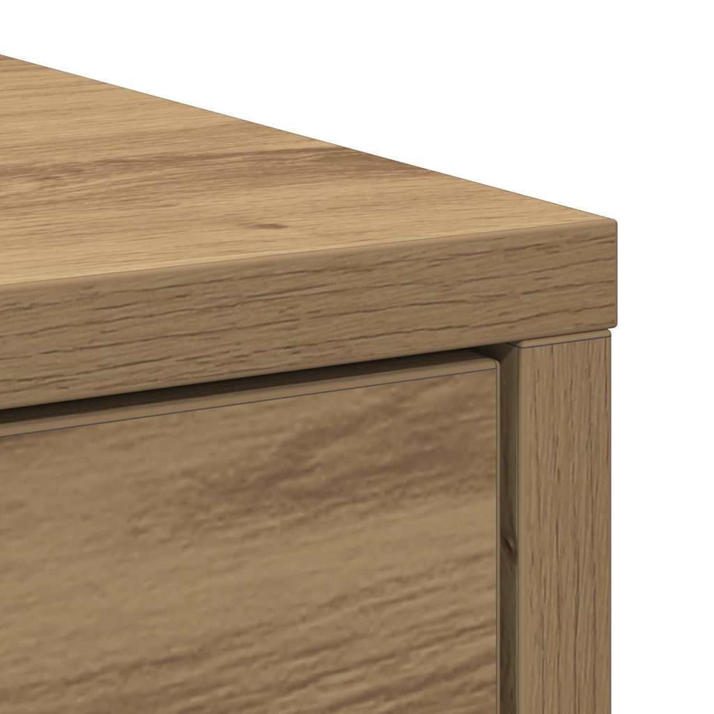 Sideboard with Drawers and Doors Artisan Oak 70.5x34x74.5 cm