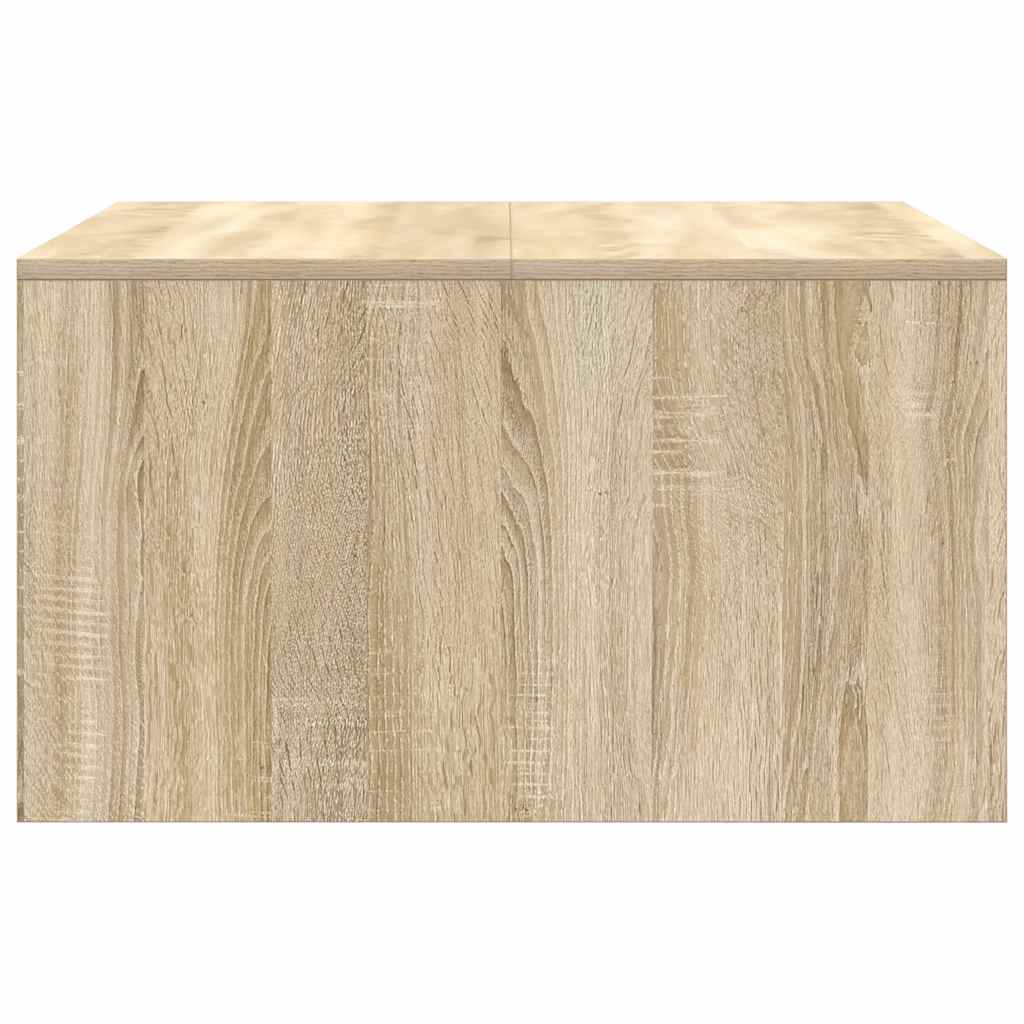 Coffee Table with Drawers Sonoma Oak 70.5x70x40 cm