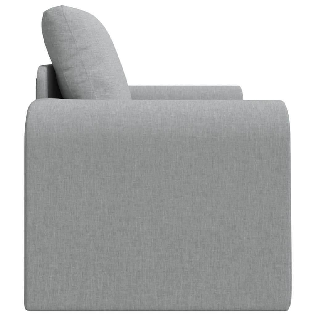 Sofa Bed Light grey 98 x 71 x 83 cm Fabric