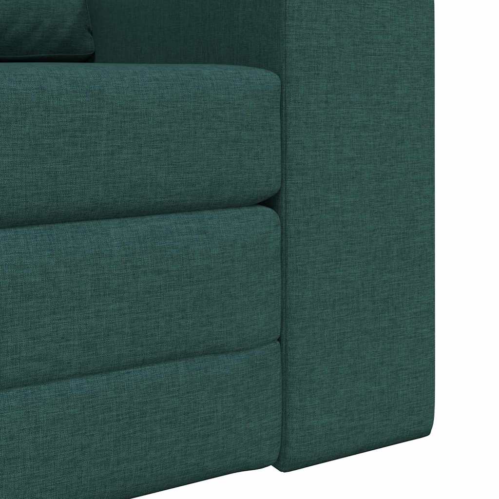Sofa Bed Dark green 98 x 71 x 83 cm Fabric