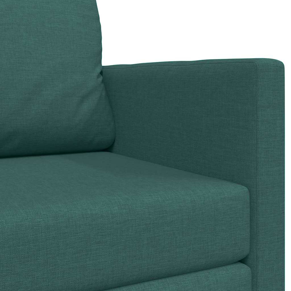 Sofa Bed Dark green 124 x 71 x 78 cm Fabric