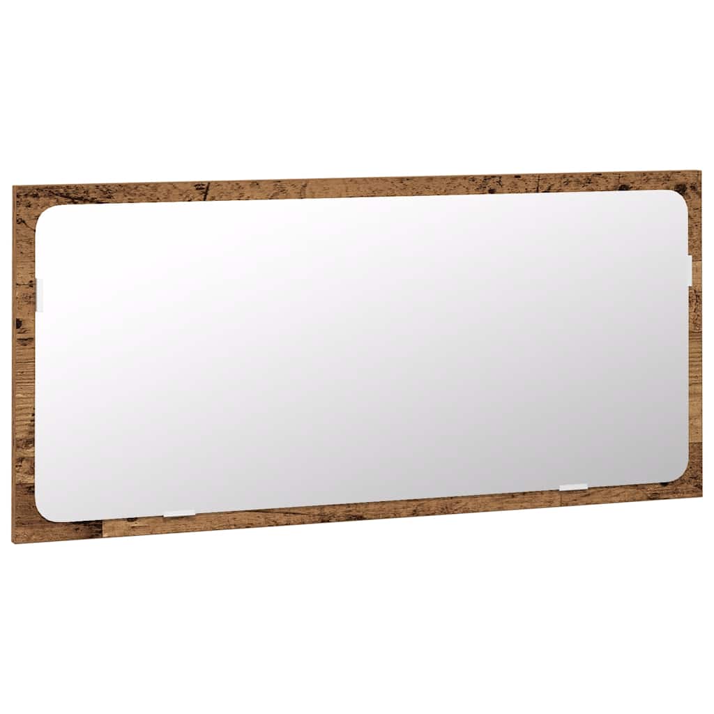 3 Piece Bathroom Furniture Set Old Wood Engineered Wood